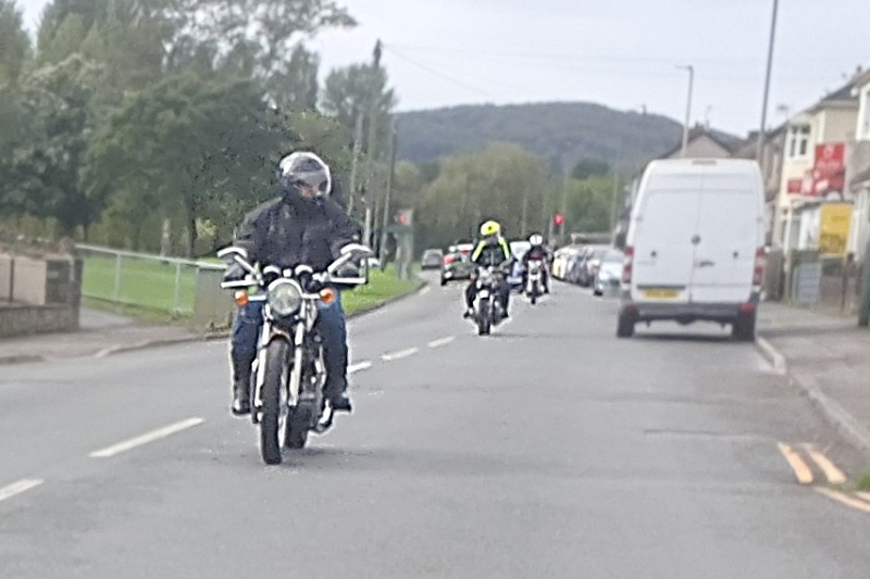 heading out of Caerphilly