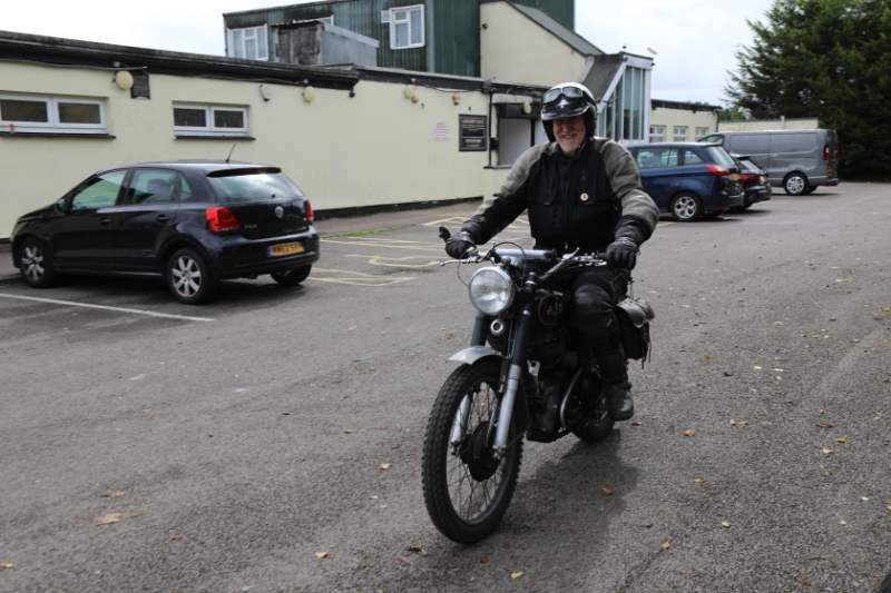 Angelo sets off